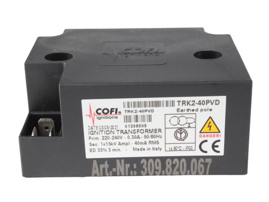 Трансформатор розжига Cofi TRK2-40PVD Трансформатор розжига Cofi TRK2-40PVD