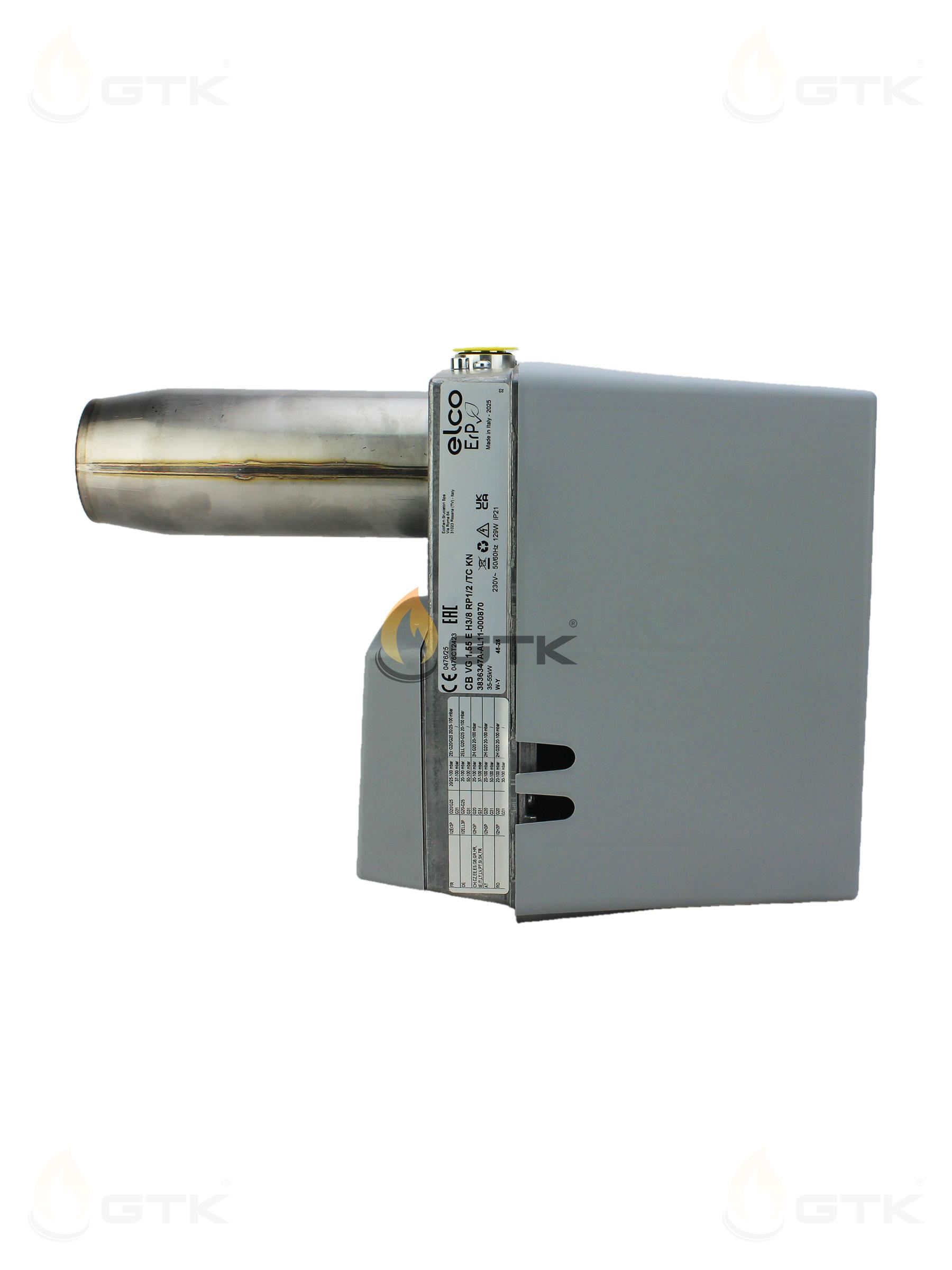 Газовая горелка Elco VG 1.55 E H3/8 RP1/2 TC KN, 3836347