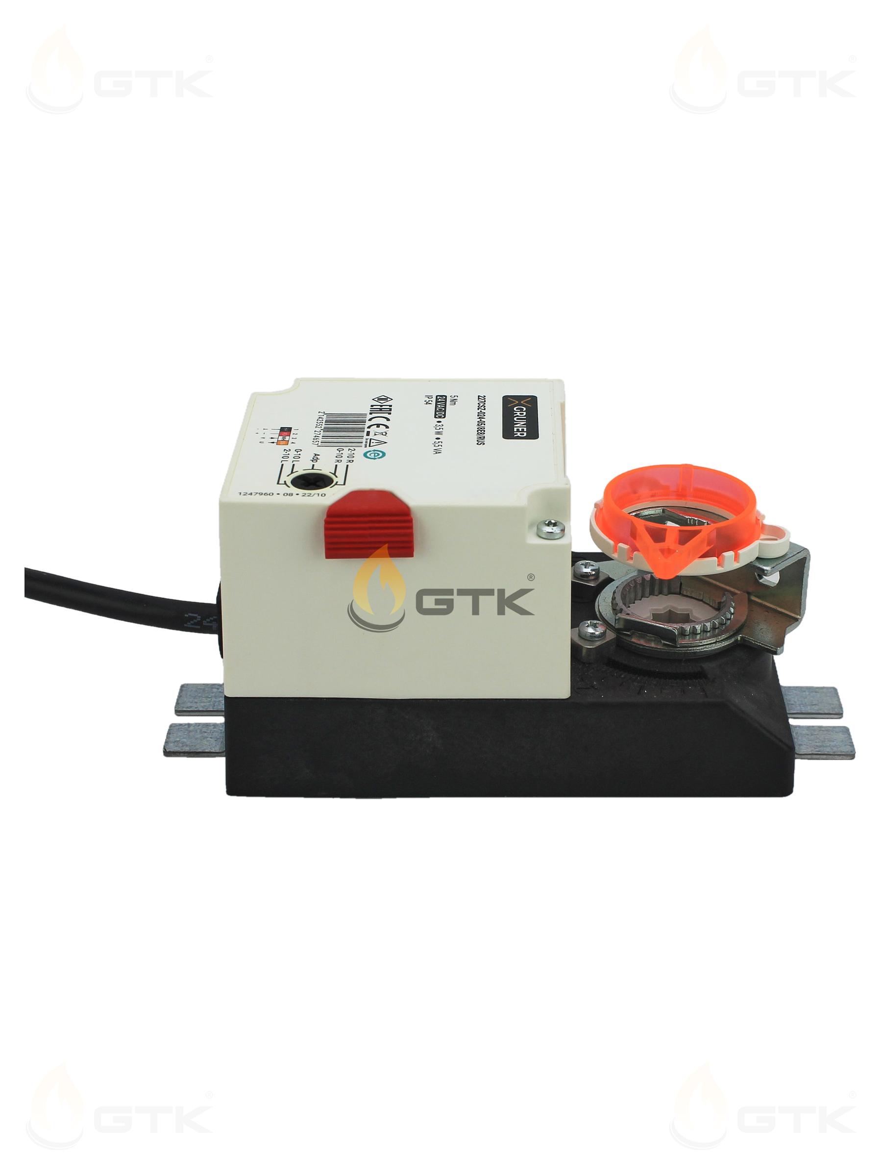 Электропривод Gruner 227CSZ-024-05/8E8/RUS 5Нм AC/DC 24В IP54