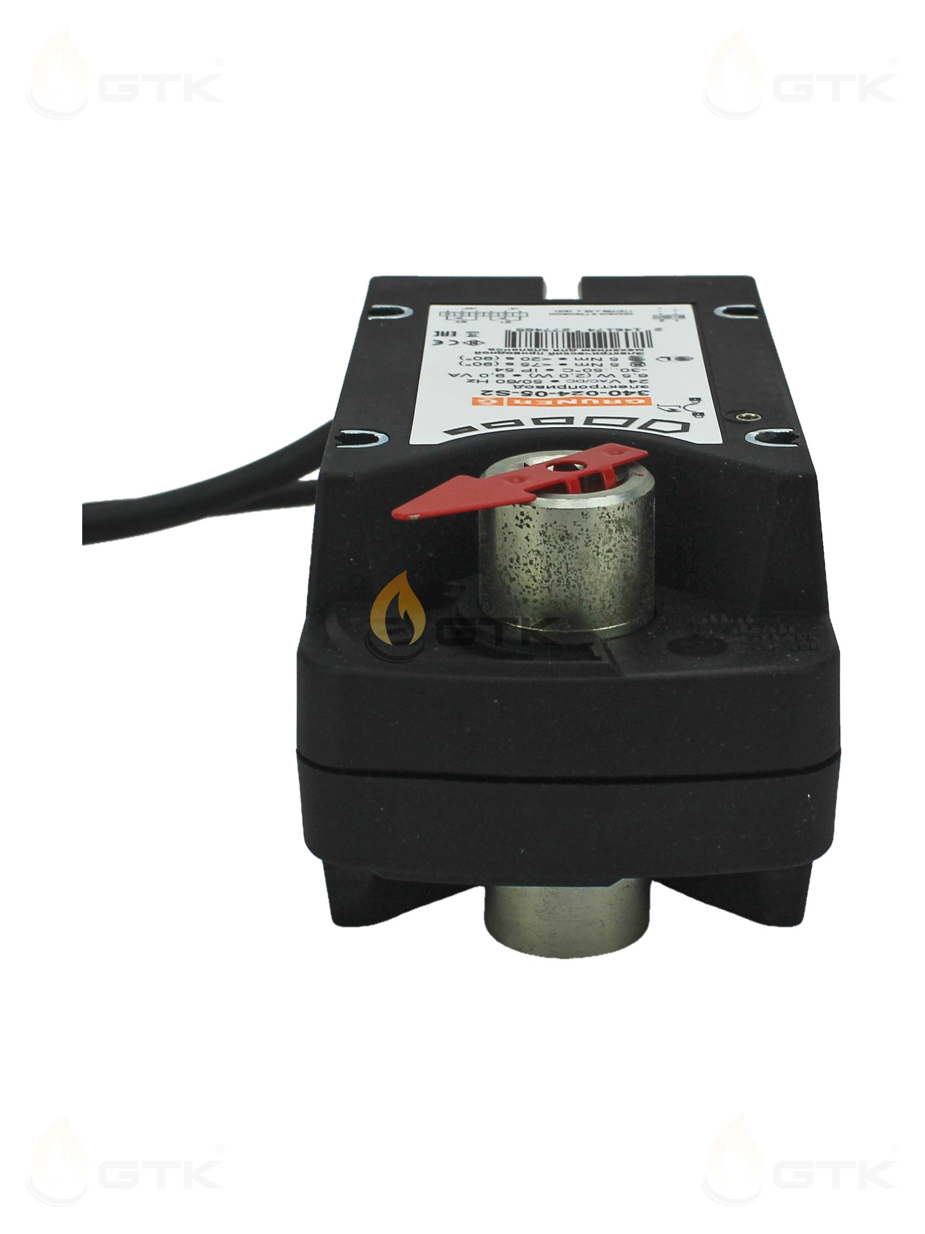 Электропривод Gruner 24В 5Нм IP54, 340-024-05-S2/8F12