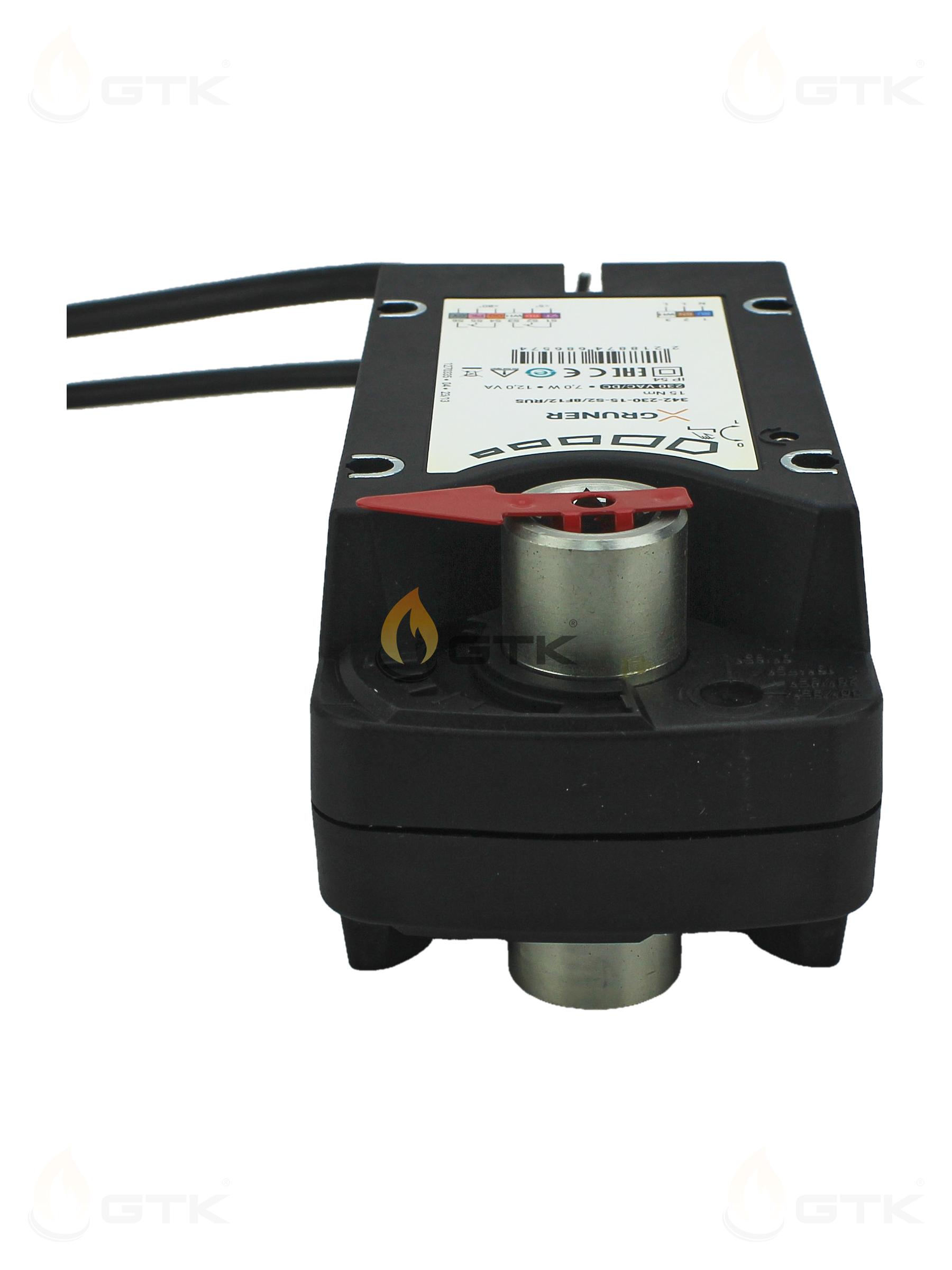 Электропривод Gruner 15Нм 230В IP54, 342-230-15-S2/8F12