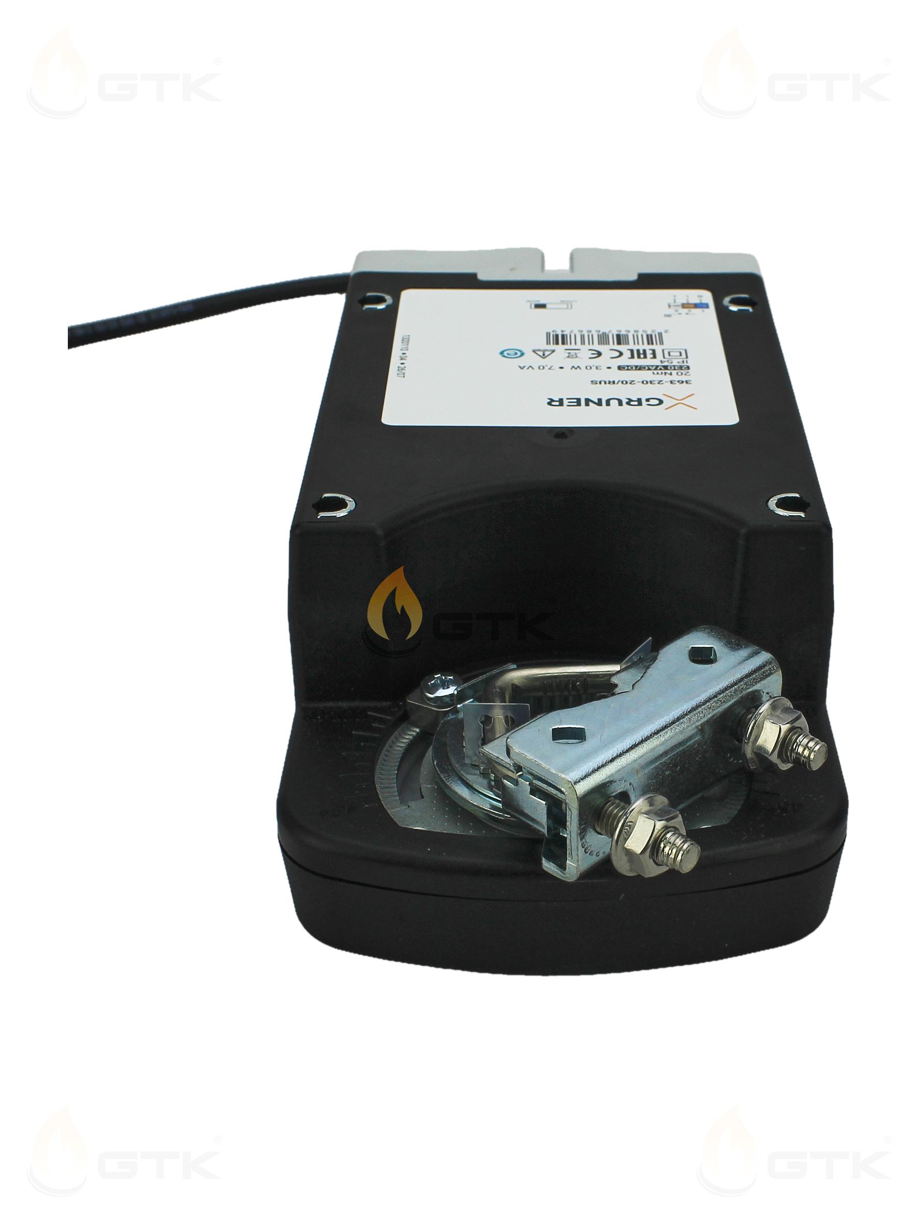 Электропривод Gruner 230В 20Нм, 363-230-20