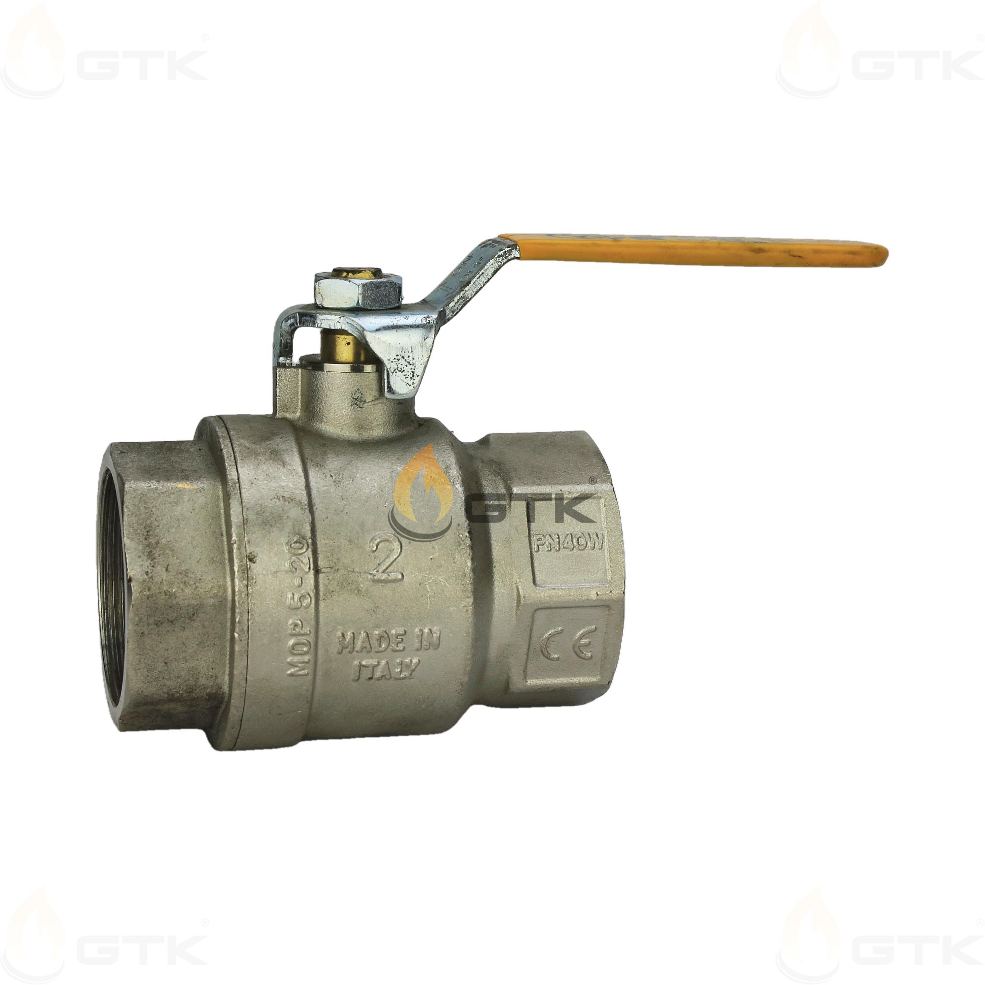 Шаровой латунный кран c внутренней резьбой IVR DN50 PN40 Шаровой латунный кран c внутренней резьбой IVR DN50 PN40