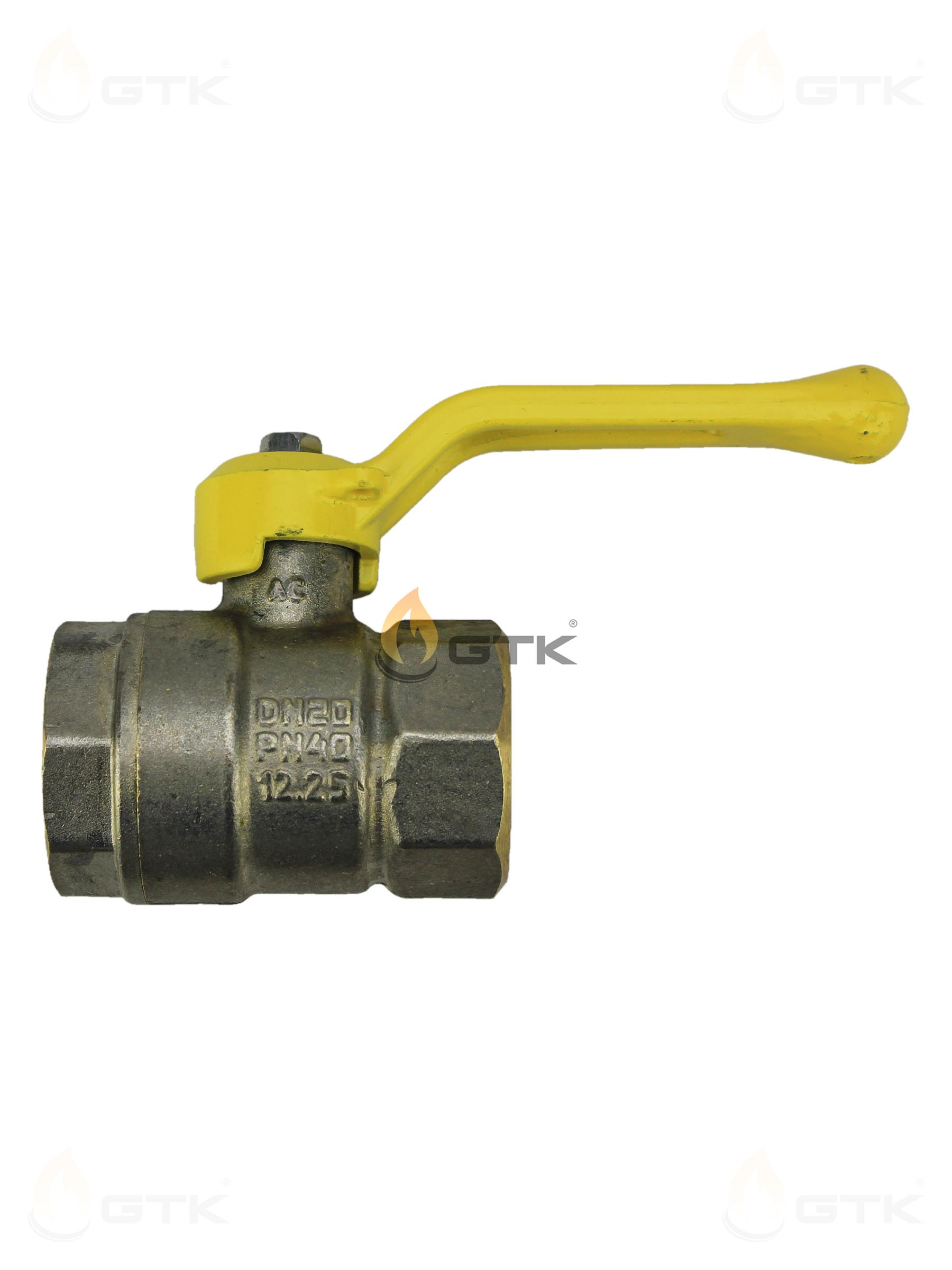 Шаровой кран LD 47.20.В-В.Р.GAS латунный 3/4
