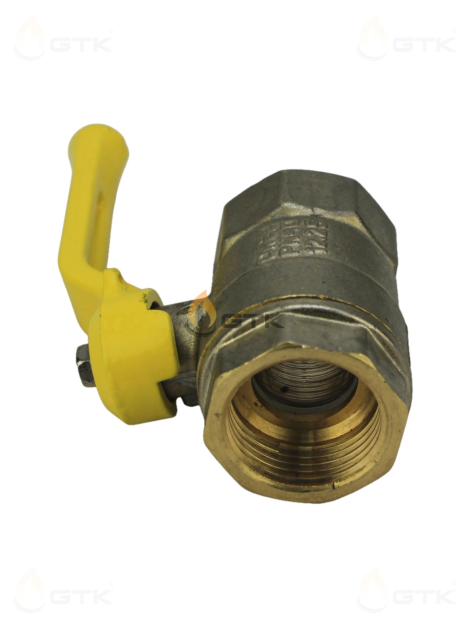 Шаровой кран LD 47.20.В-В.Р.GAS латунный 3/4
