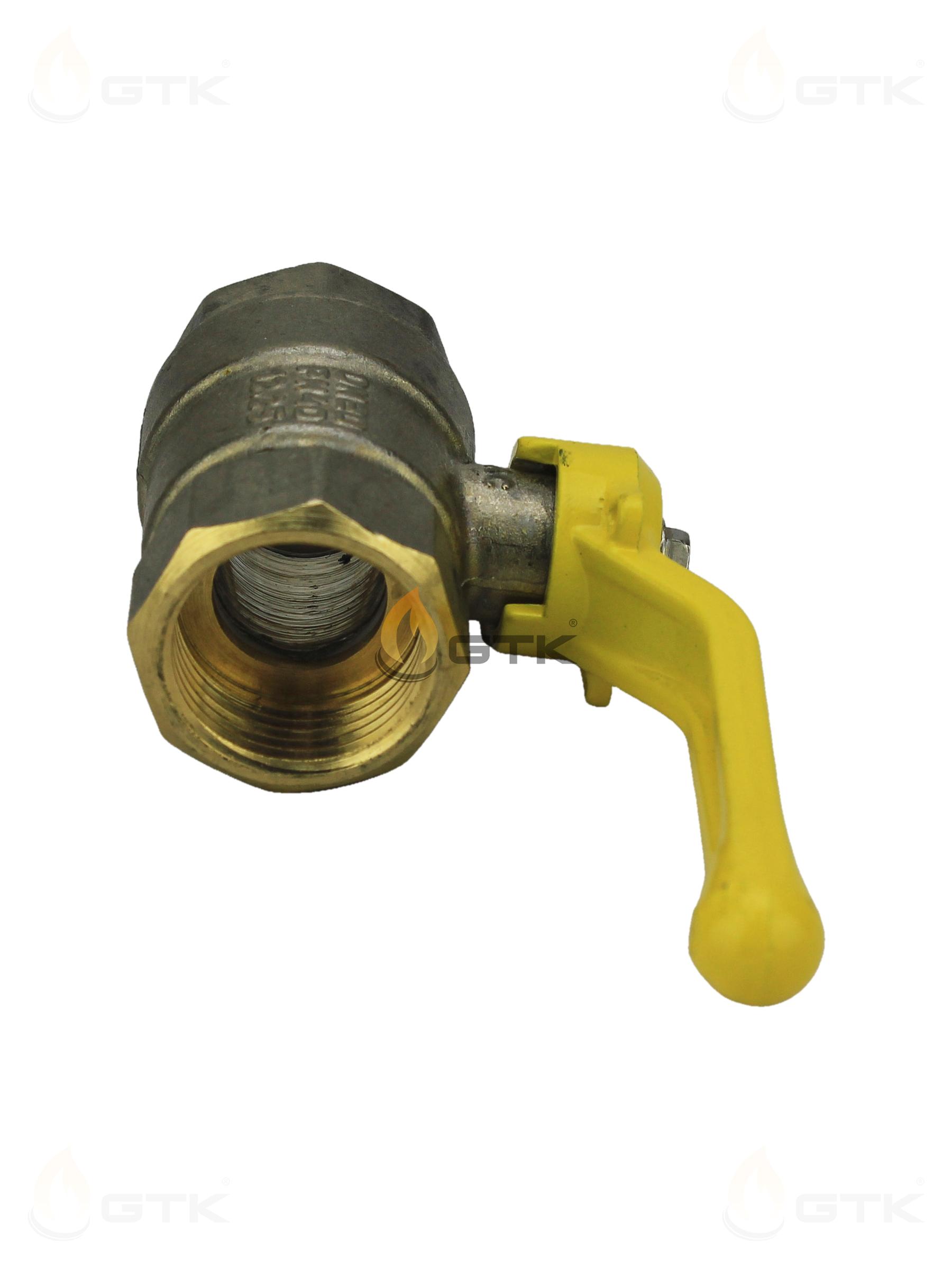 Шаровой кран LD 47.20.В-В.Р.GAS латунный 3/4