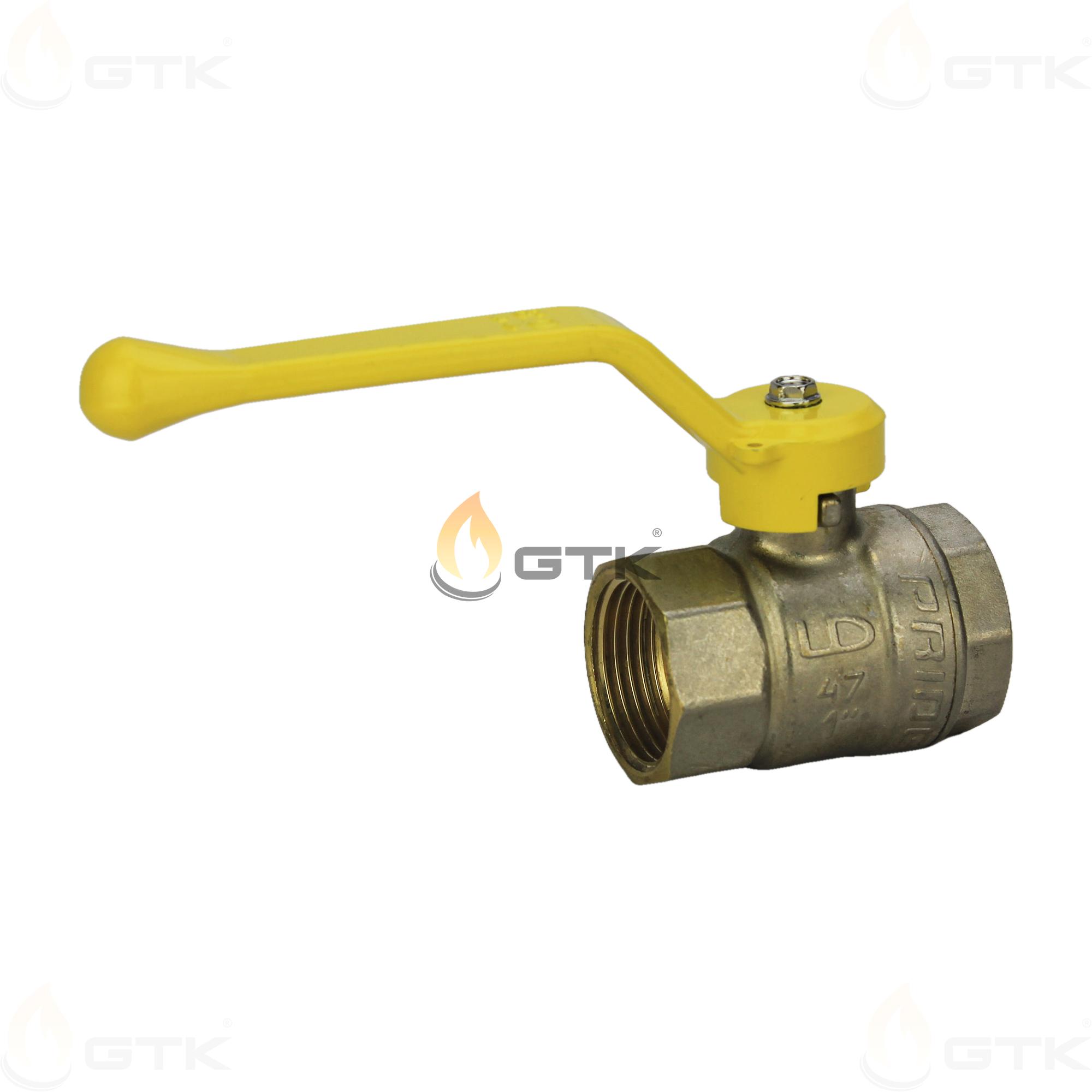 Шаровой латунный кран LD Pride DN25 PN40, 47.25.В-В.Р.GAS Шаровой латунный кран LD Pride DN25 PN40, 47.25.В-В.Р.GAS