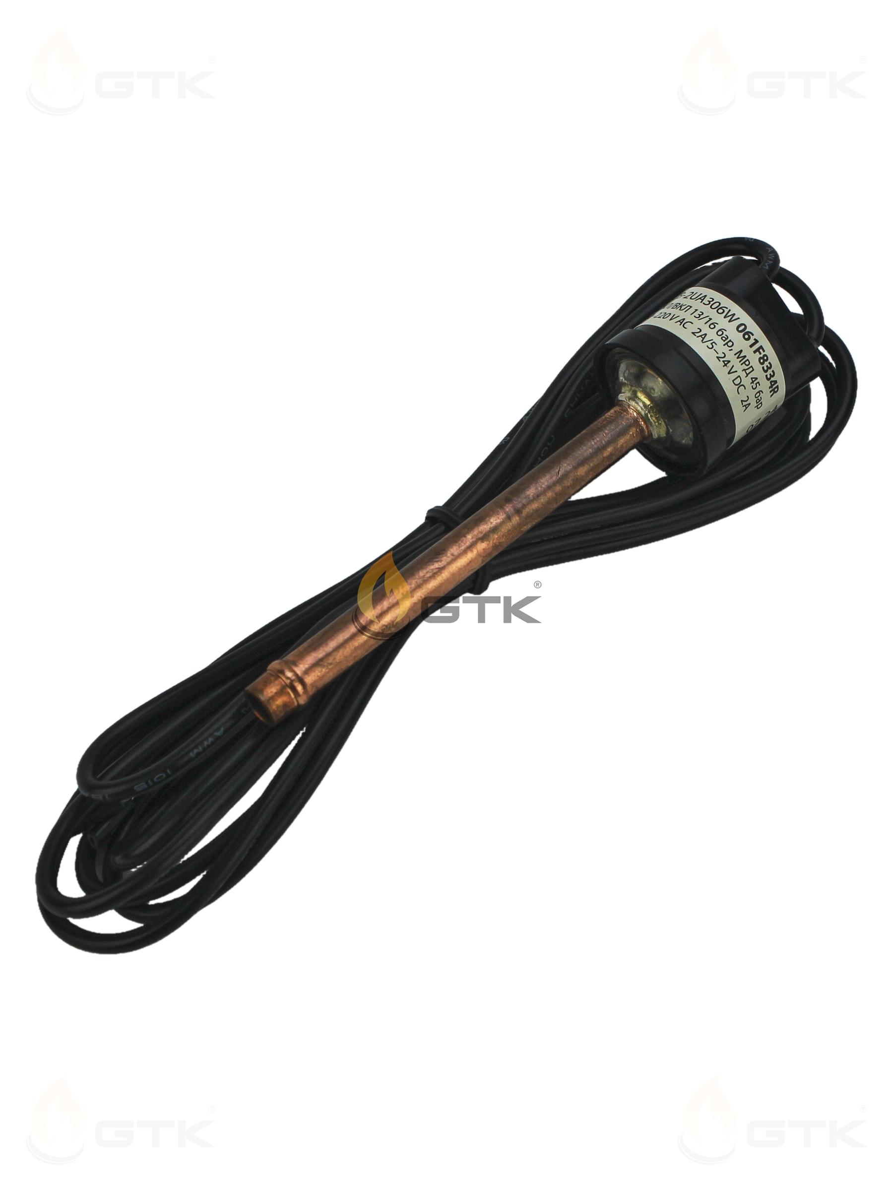 Реле давления картриджное Ридан ACB-2UA306W 13-16 бар погр.0.6 ODF 1/4 SPST-NO, 061F8334R