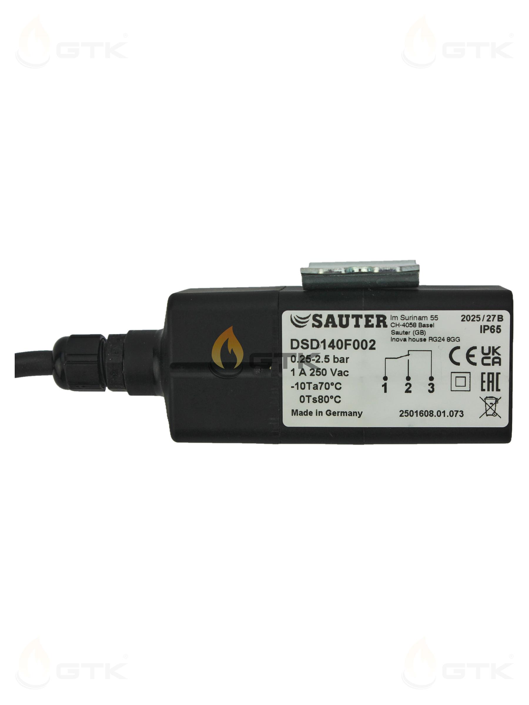 Реле давления Sauter DSD140F002 0.4-2.5 бар