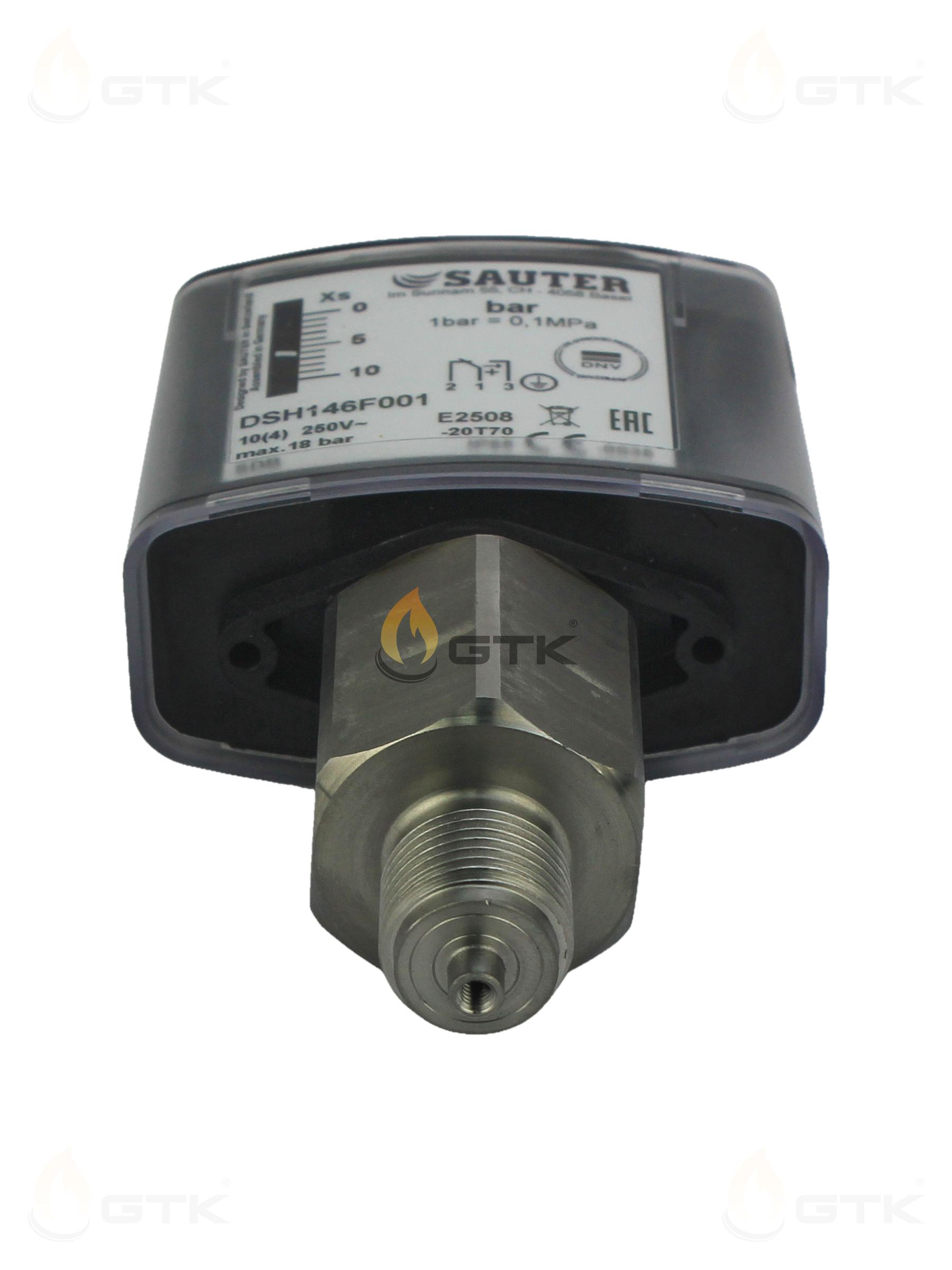 Ограничитель верхнего давления (прессостат) Sauter DSH146F001