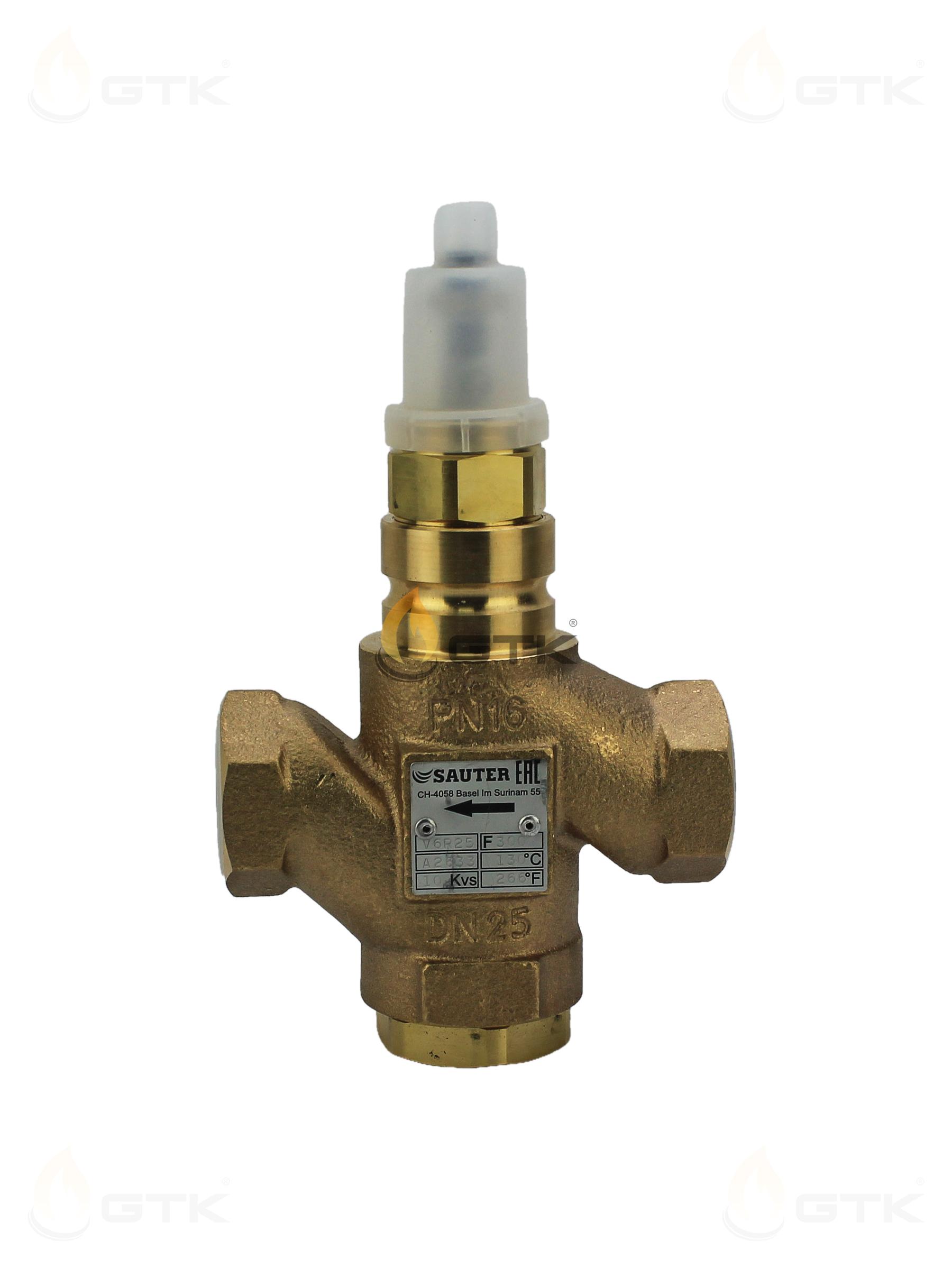 Kлапан Sauter Myфтовый PN16 DN25 Kvs10, V6R25F300