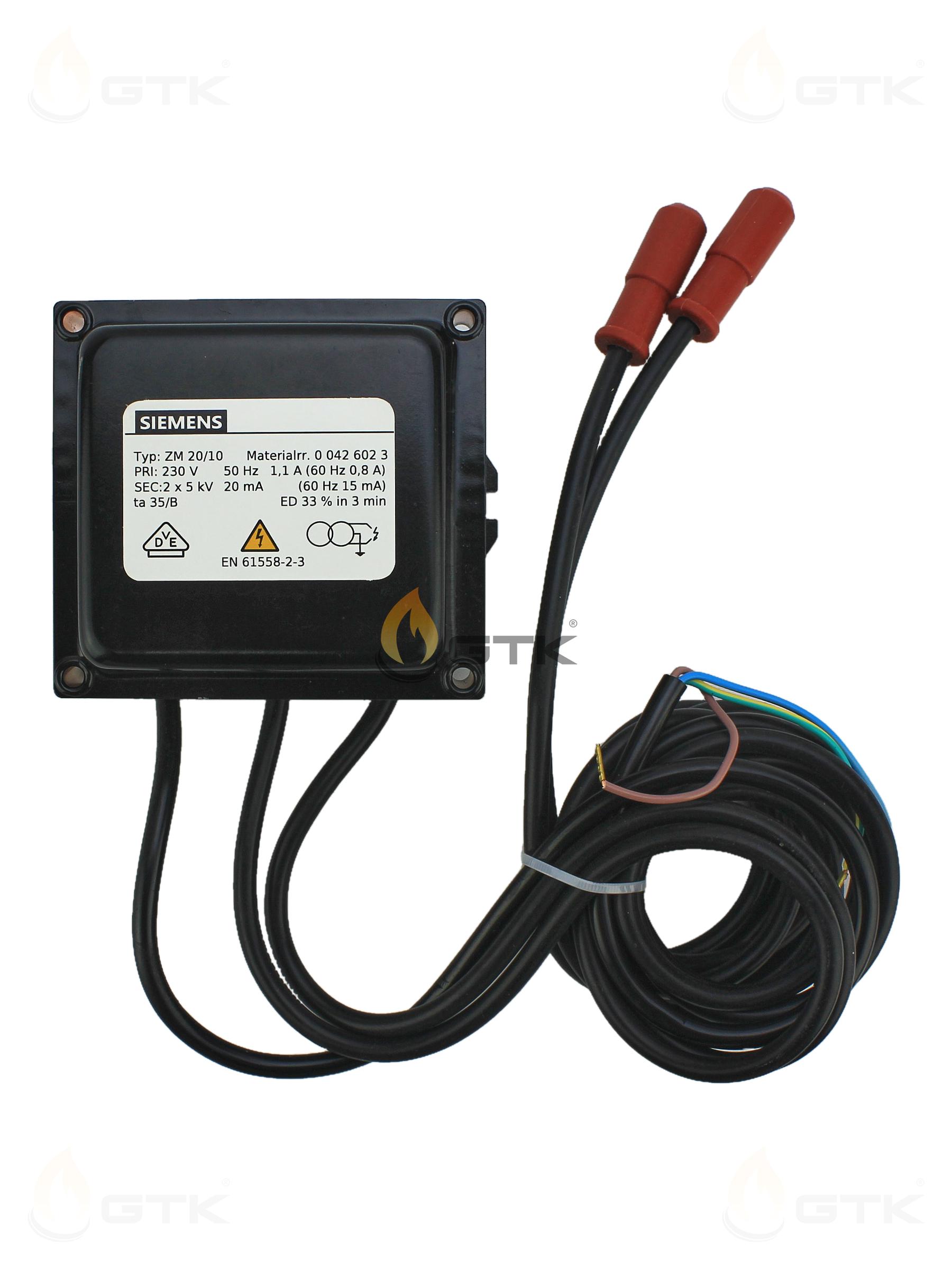 Трансформатор розжига Siemens ZM 20/10, 00426023