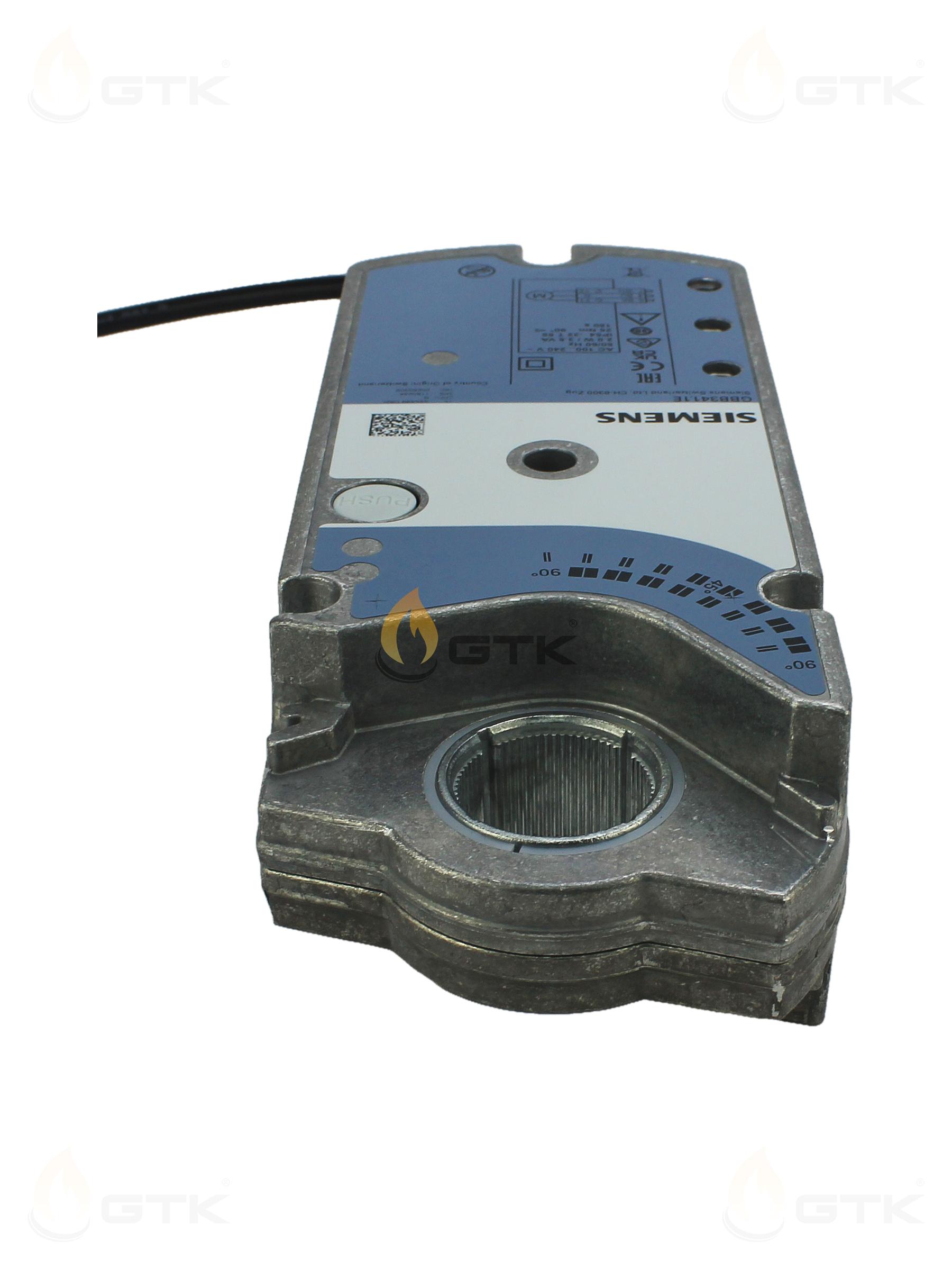 Привод воздушной заслонки Siemens GBB341.1E 25Нм 100-240В 150сек, S55499-D820