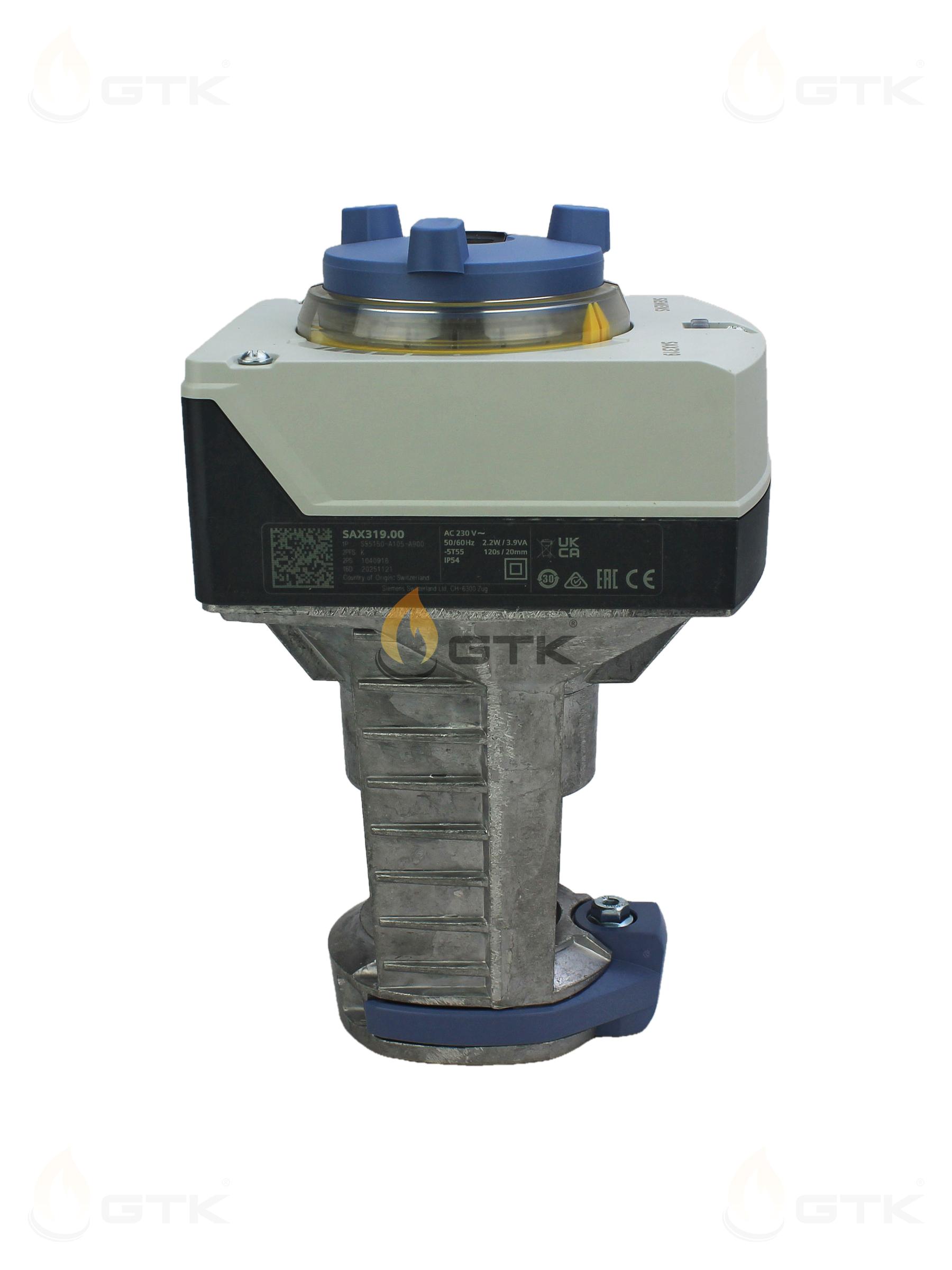 Электропривод для клапана Siemens SAX319.00 800Нм 230В, S55150-A105-A900
