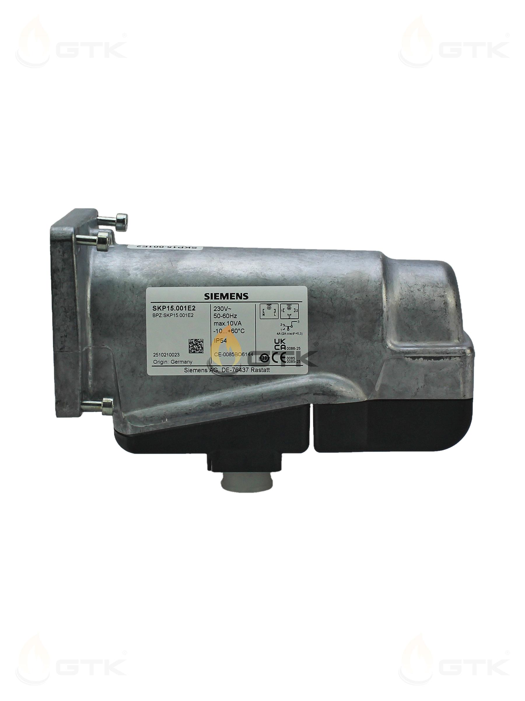Привод для газового клапана Siemens SKP15.001E2 220В 15Нм IP54