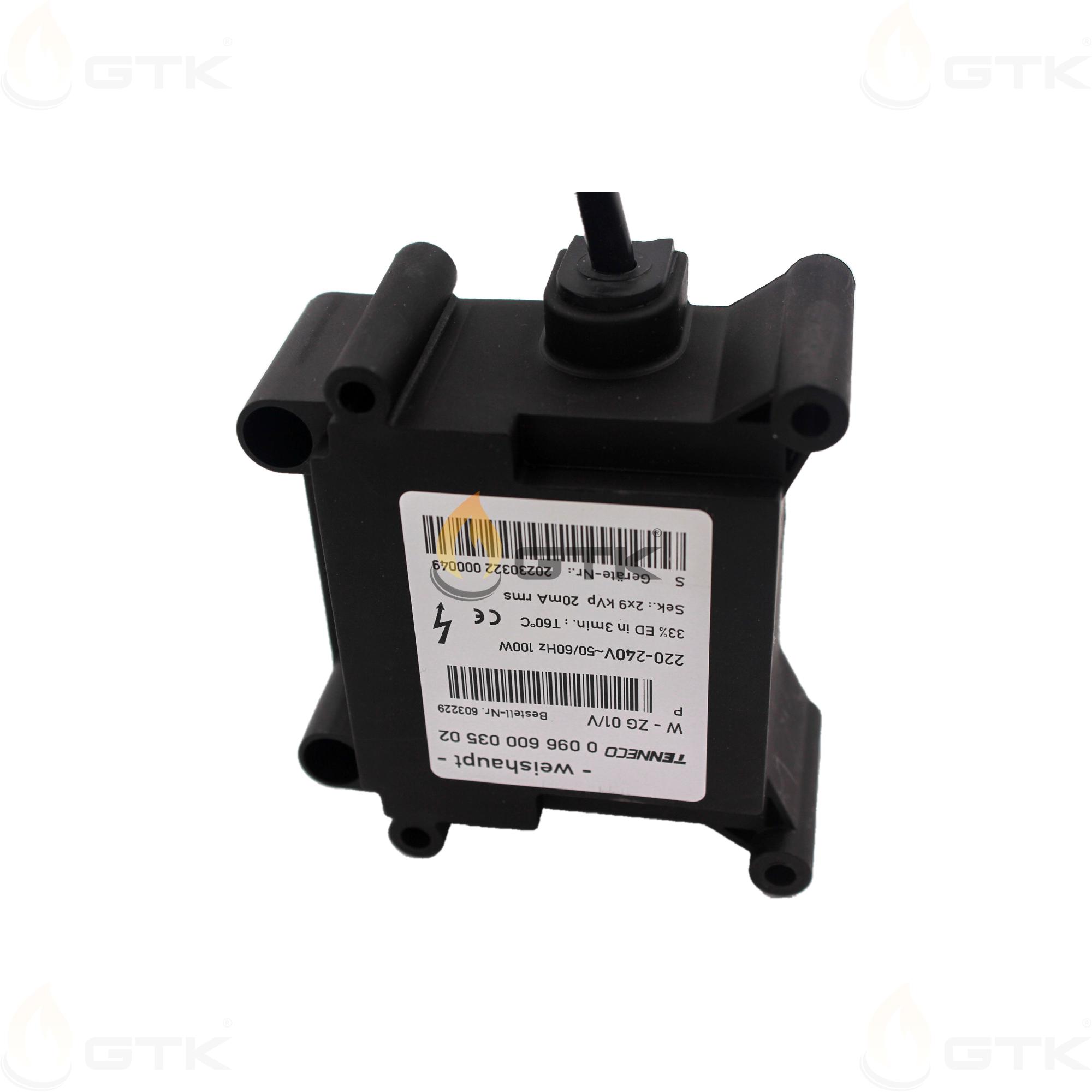 Трансформатор розжига Weishaupt W-ZG 01/V, арт: 603229