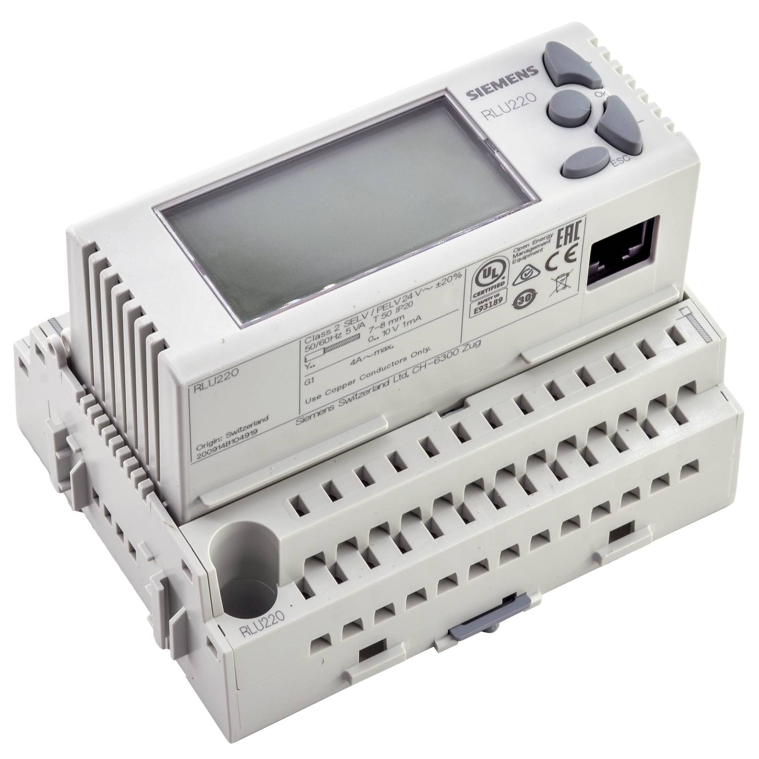 Универсальный контроллер Siemens RLU232 | BPZ:RLU232