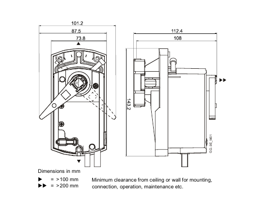 Схемы для Привод Siemens GDB161.9E | S55499-D275