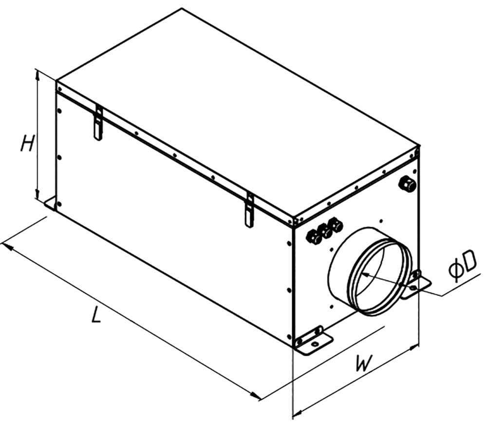 Схемы для Установка приточная Shuft SHUFT SWIFT 500 EC-A | НС-1170498