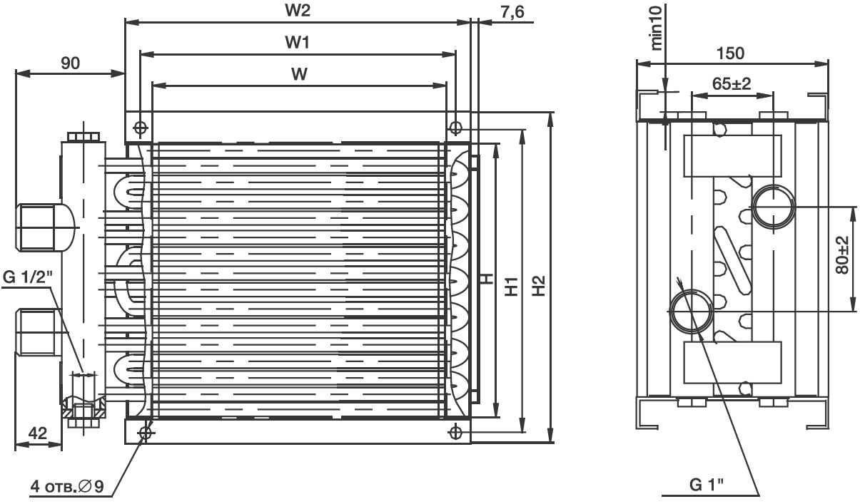 Схемы для Вентилятор прямоугольный канальный Shuft RFD-B EC 1000×500 | НС-0006994